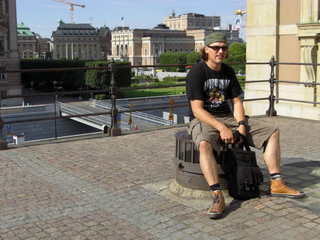 Stockholm 2008 - Ausruhen in der Sonne