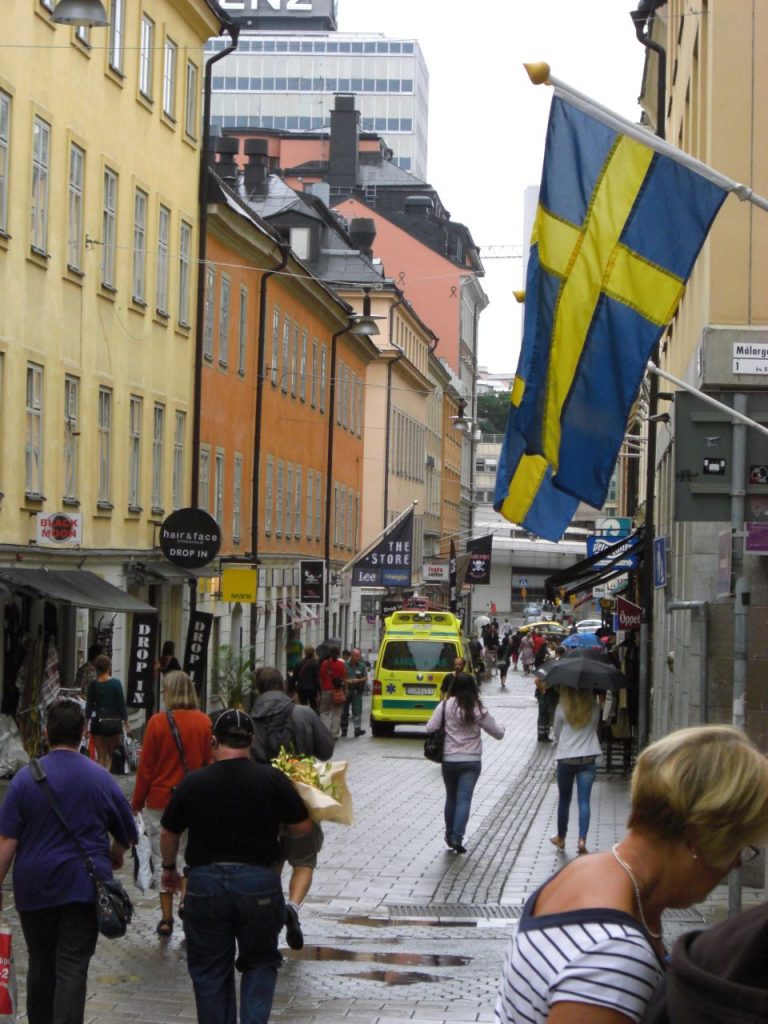 Stockholm 2008 - In der Innenstadt