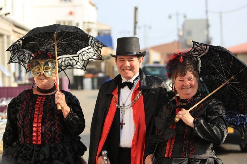 Whitby Goths - April 2009