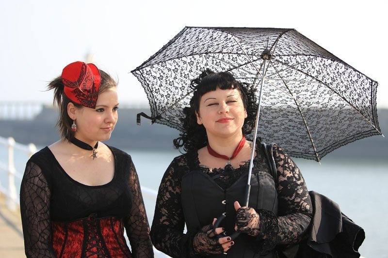 Whitby Goths - April 2009