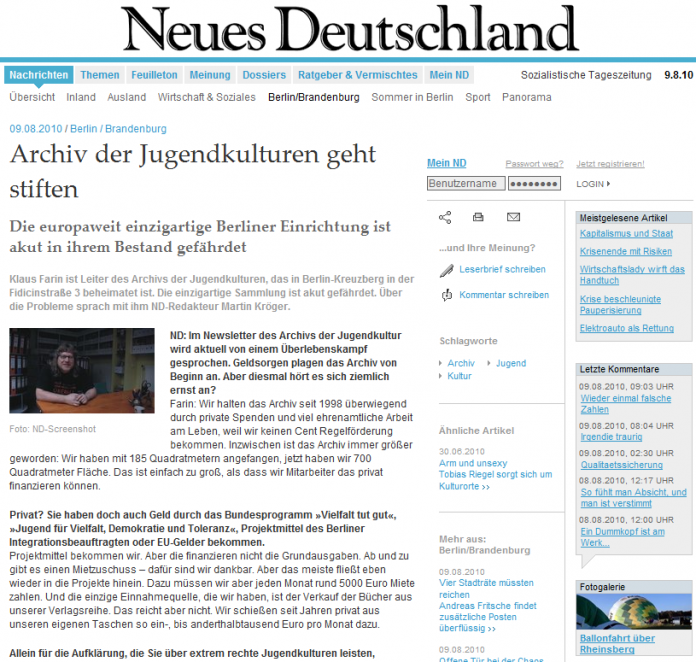 Zeitungstitel