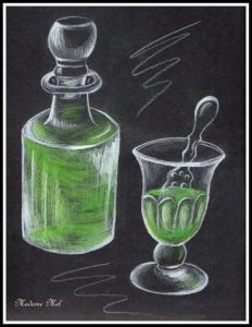 Madame Mel - Absinthgenuss