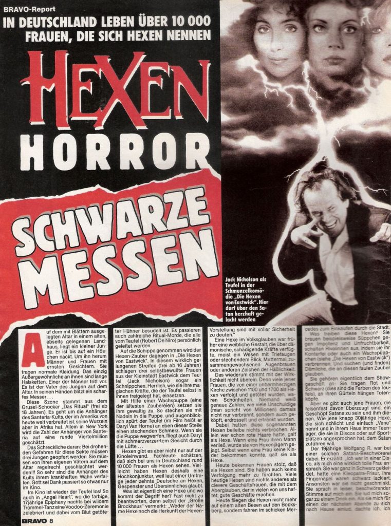 Hexenhorror Bravo Report 1987