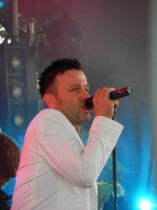 Marcus Meyn von Camouflage auf dem Amphi-Festival 2012