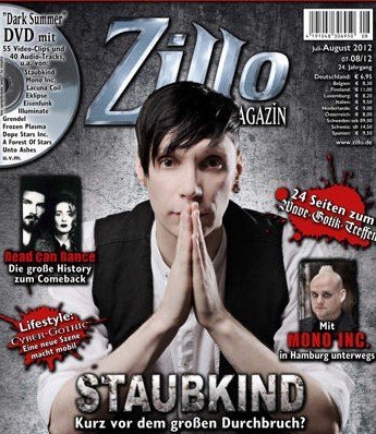 Zillo - Titelbild Ausgabe Juli 2012