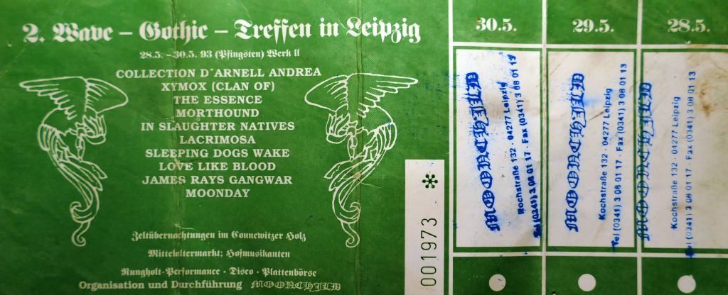 WGT Eintrittskarten 1993