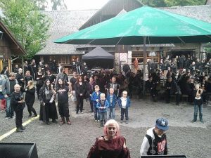 Besucher beim letztjährigen Gothic Castle