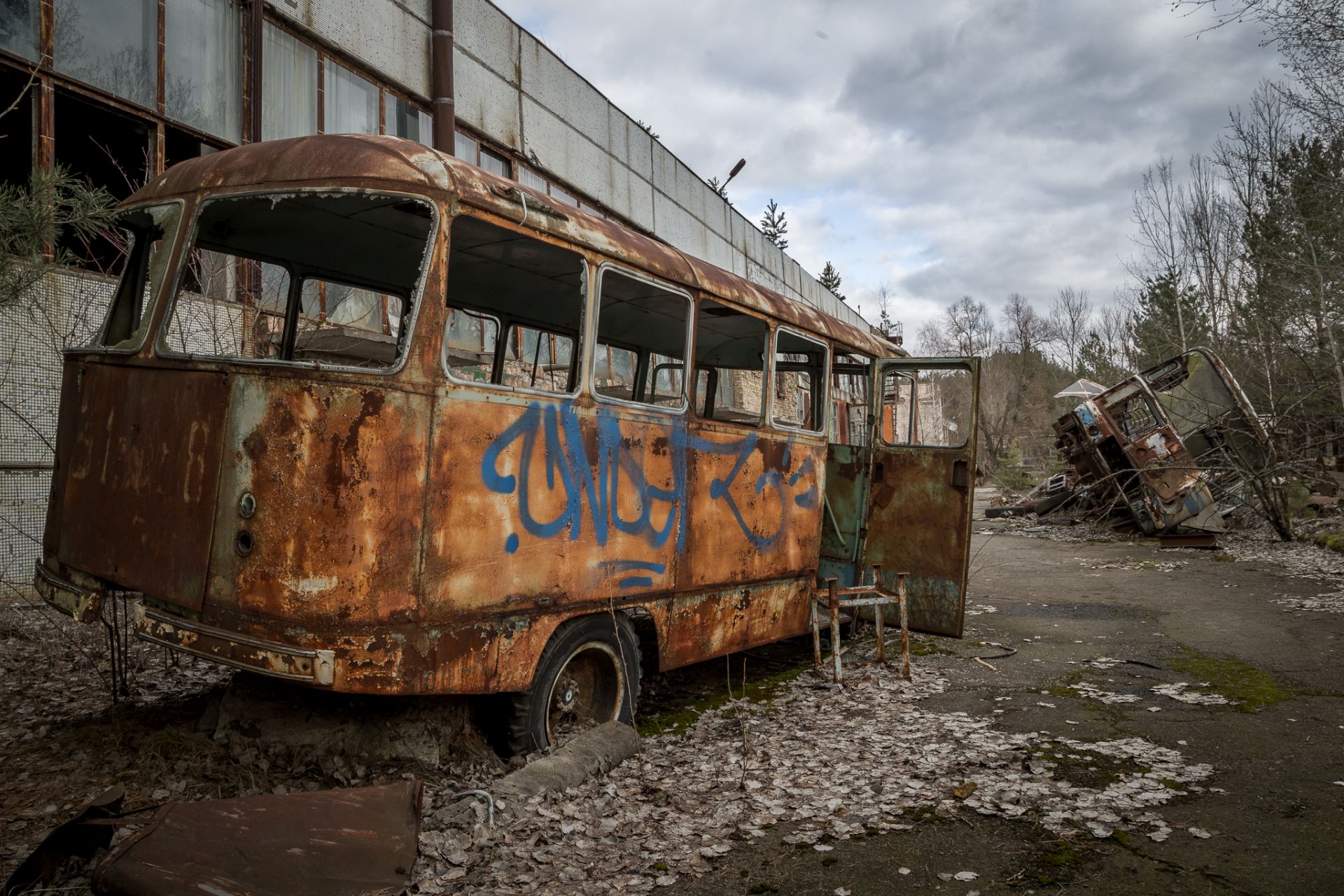 Tschernobyl 2016 - Autofriedhof