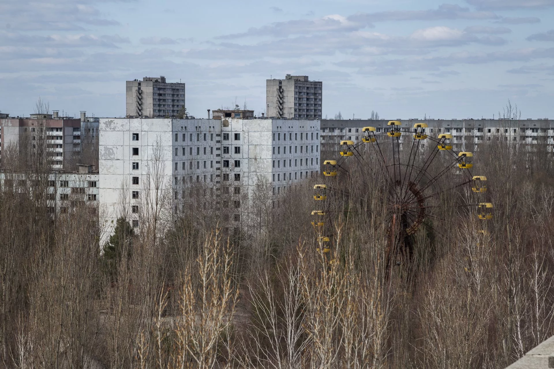 Tschernobyl 2016 - Stadtübersicht