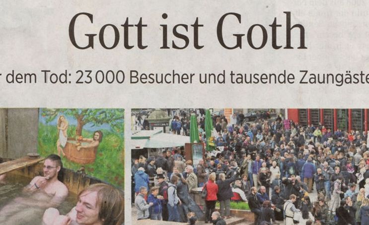 2016 - Gott ist Goth - Leipziger Volkszeitung vom 17.05.2016