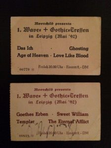 WGT Eintrittskarten 1992