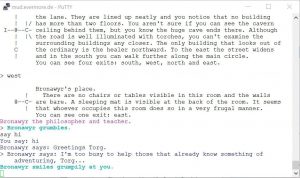 MUD - Textbasiertes Online-Rollenspiel