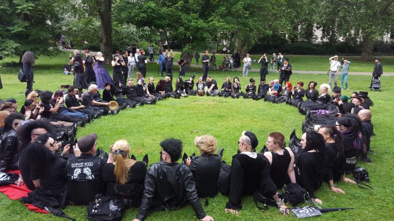 Spontis Family Treffen 2018 auf dem 27. Wave-Gotik-Treffen in Leipzig