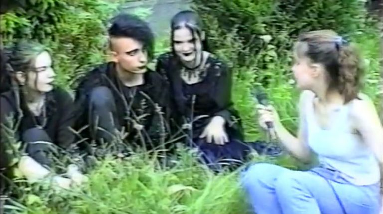 1996: Gruftis im Schülerfernsehen – Berichterstattung vom 5. Wave-Gotik-Treffen in Leipzig