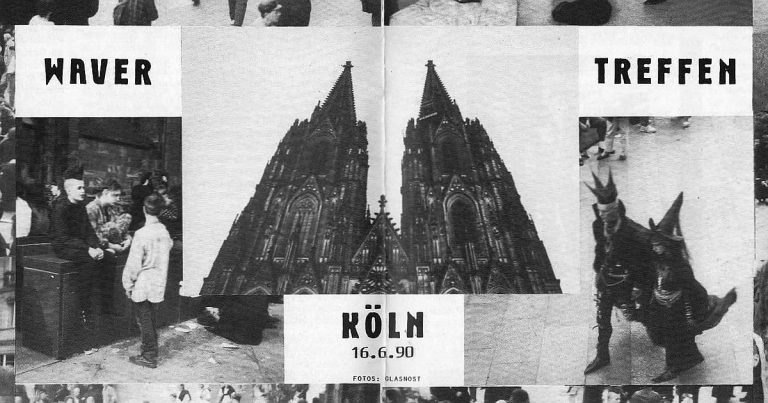 1990: Waver Treffen auf der Domplatte in Köln – Bericht über einen Vorläufer des WGT