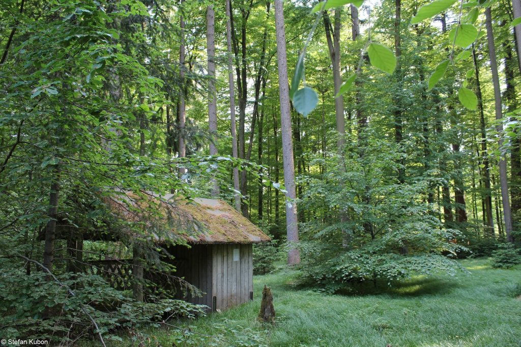 Naturpark Augsburg - Ein einsame Huette