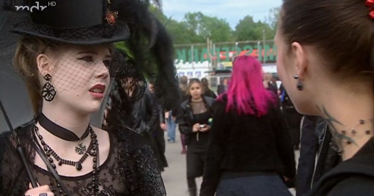 Gothics in Serien: In aller Freundschaft auf dem WGT 2009