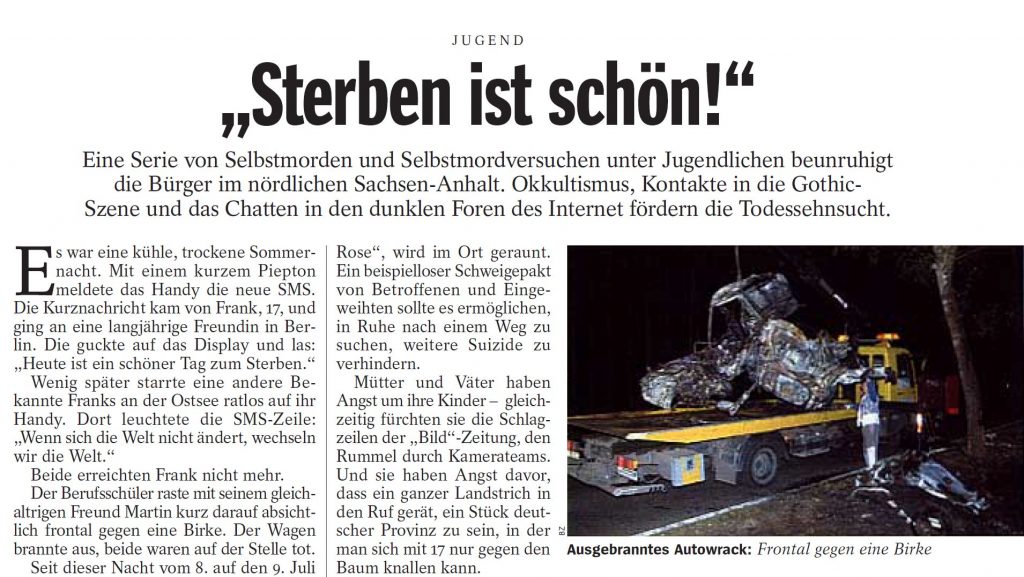 Spiegel Artikel 51-2000 Auszug