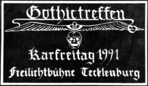 Aufkleber vom Treffen in Tecklenburg 1991