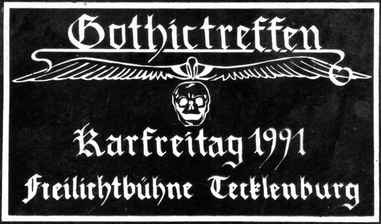 Aufkleber vom Treffen in Tecklenburg 1991