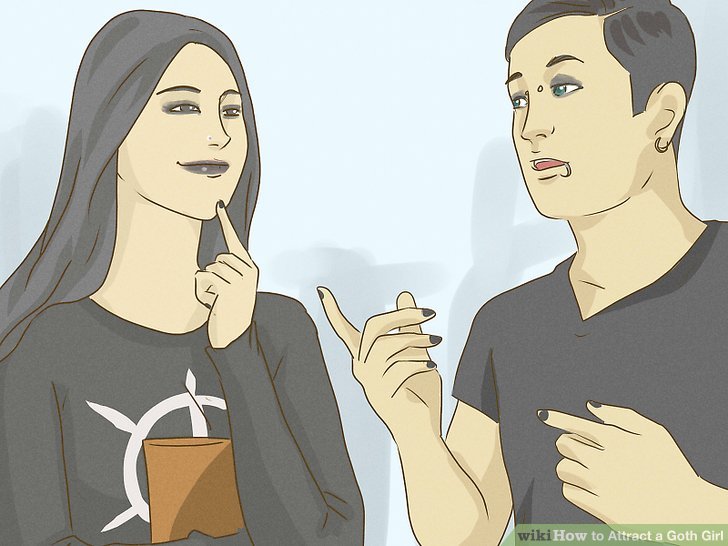 Attract a Goth Girl - wikihow