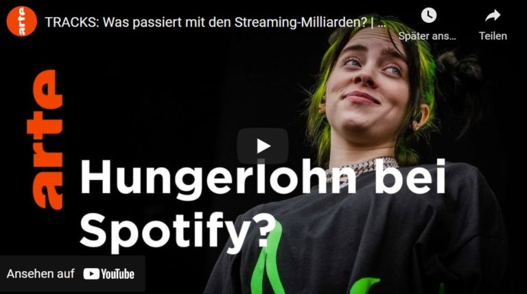 arte TRACKS: Was passiert mit den Streaming Milliarden?