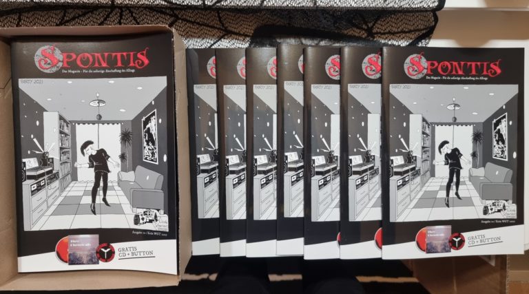 Spontis Magazin 2021 – Demnächst in Deinem Briefkasten! Zufrieden?