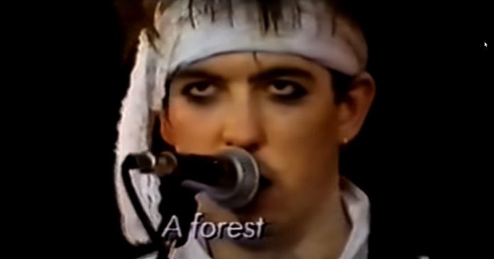 Video Screenshot - Robert Smith - Werchter Festival 1981