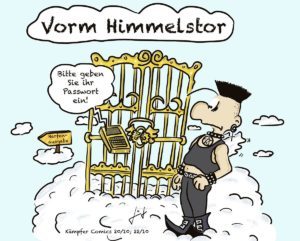 Michael Kämpfer zeichnete diesen Comic