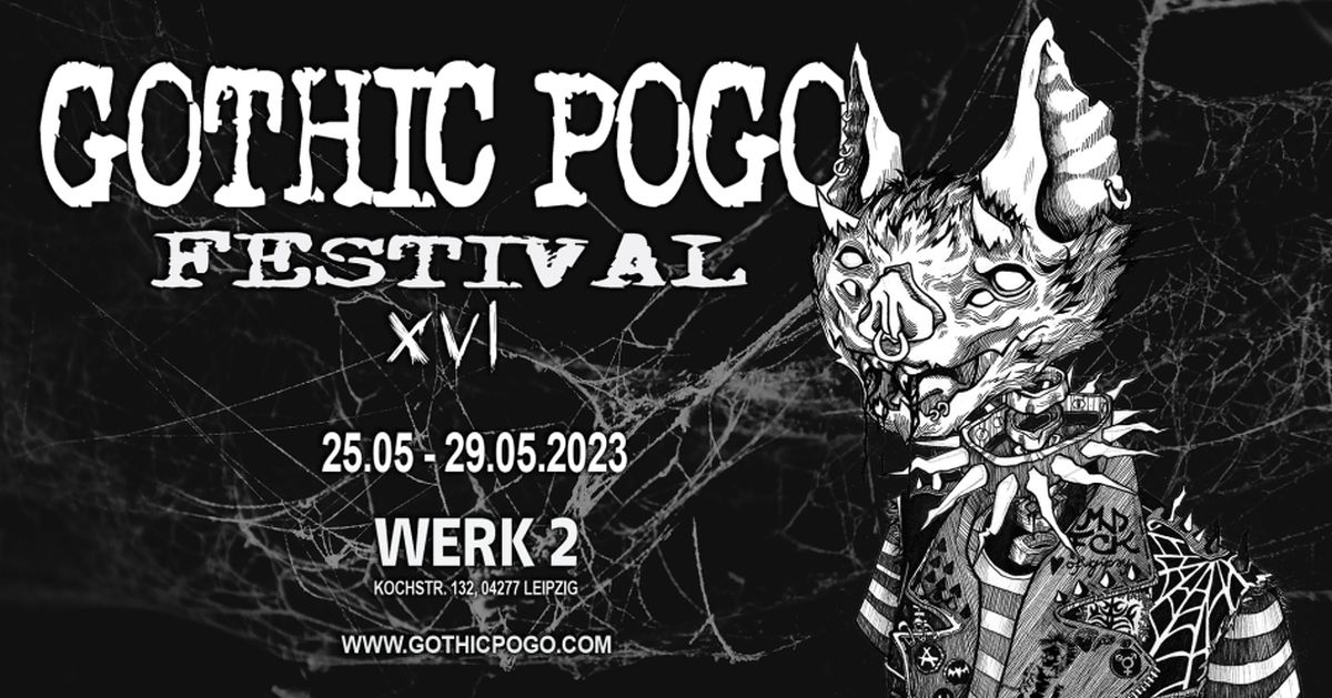 Der Banner des Gothic Pogo Festival