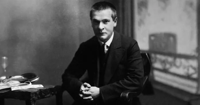 Ein Porträtfoto von Georg Trakl