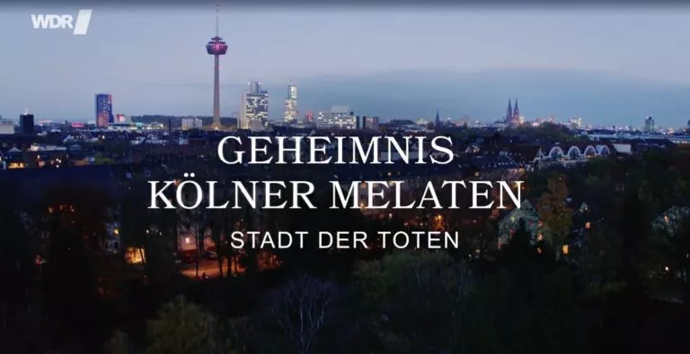 Screenshot aus der WDR Dokumentation über den Melatenfriedhof in Köln
