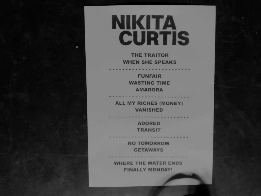 Nikita Curtis live