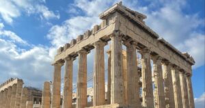 Griechische Ruinen in Athen