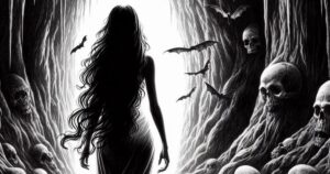 Eurydike verlässt die Gruft