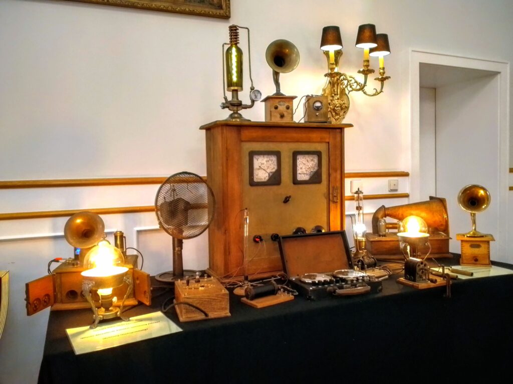 Ein Apparatur im Steampunk Stil