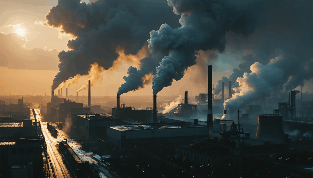 Koyaanisqatsi zeigt auch Industrielandschaften