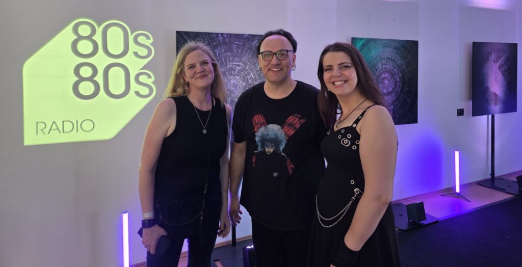 Mit Heike und Erika von Stimmgewalt im 80s80s Studio